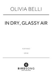 In Dry, Glassy Air