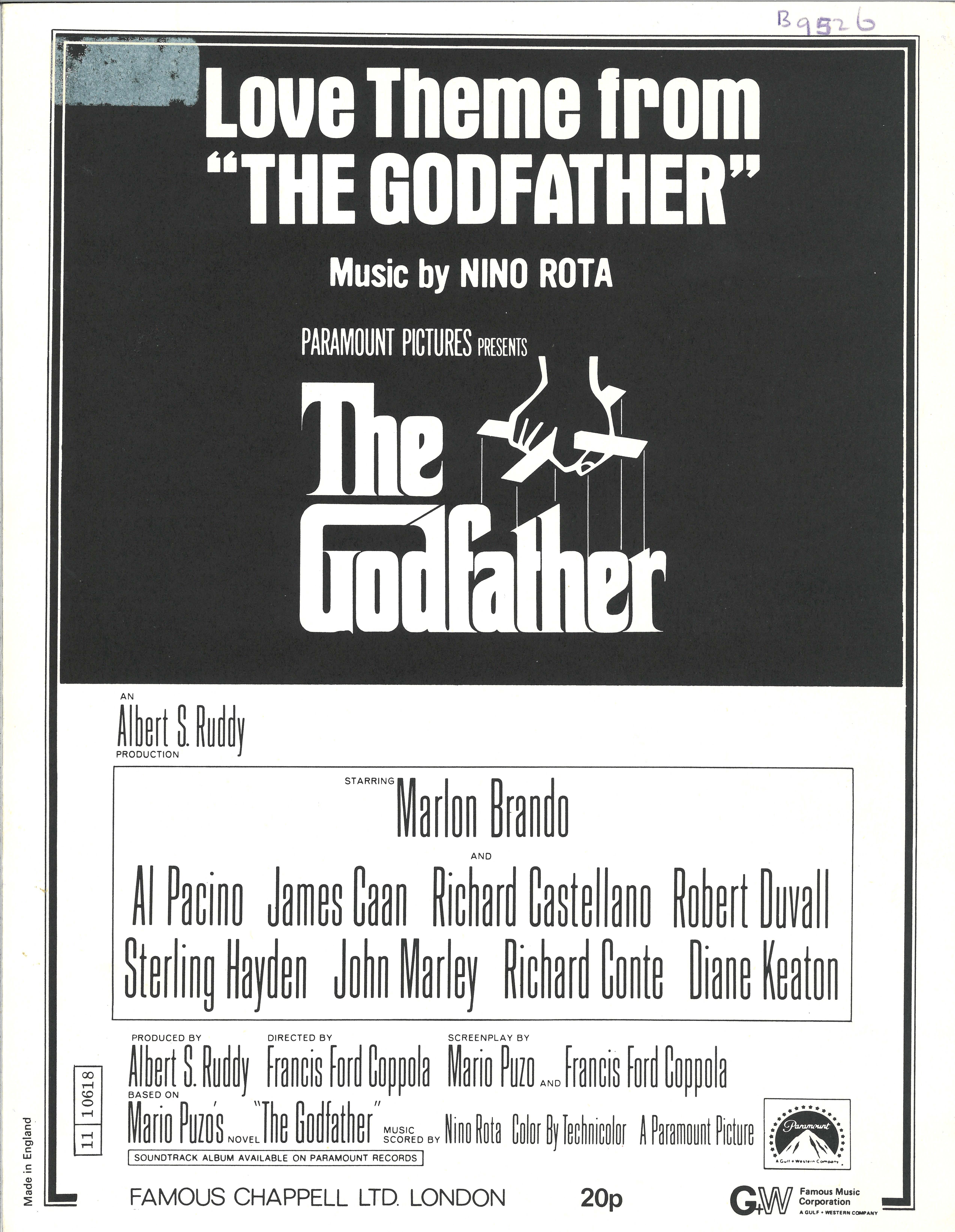 Speak Softly Love (Love Theme from 'The Godfather')