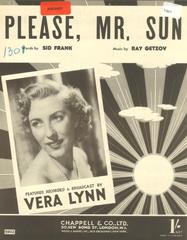 Please, Mr Sun