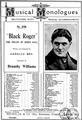 Black Roger (The Pirate Of Dozey Bay) Partiture