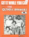 Get It While You Can (Olympic Runners) Sheet Music