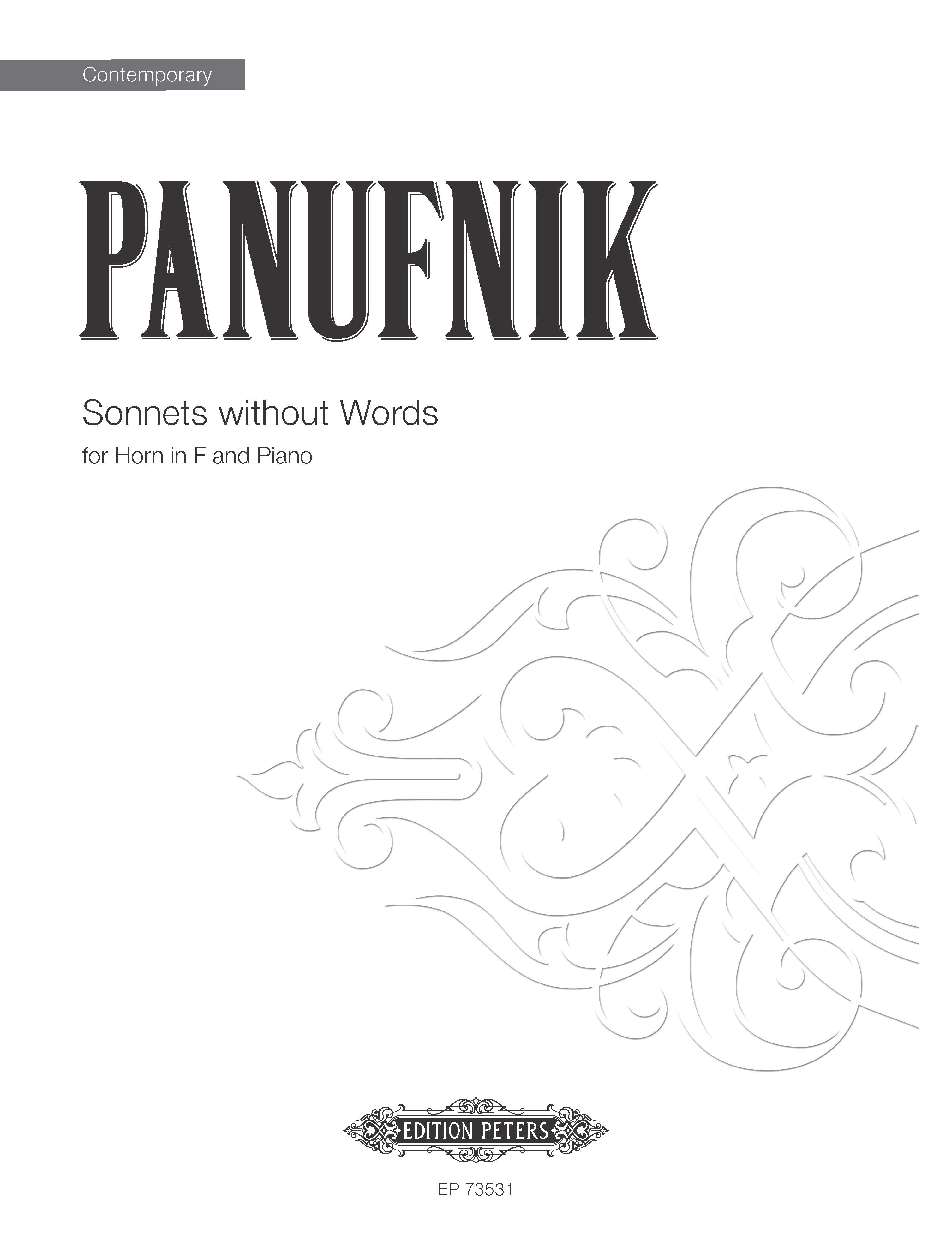 Sonnets without Words (Score & Parts)