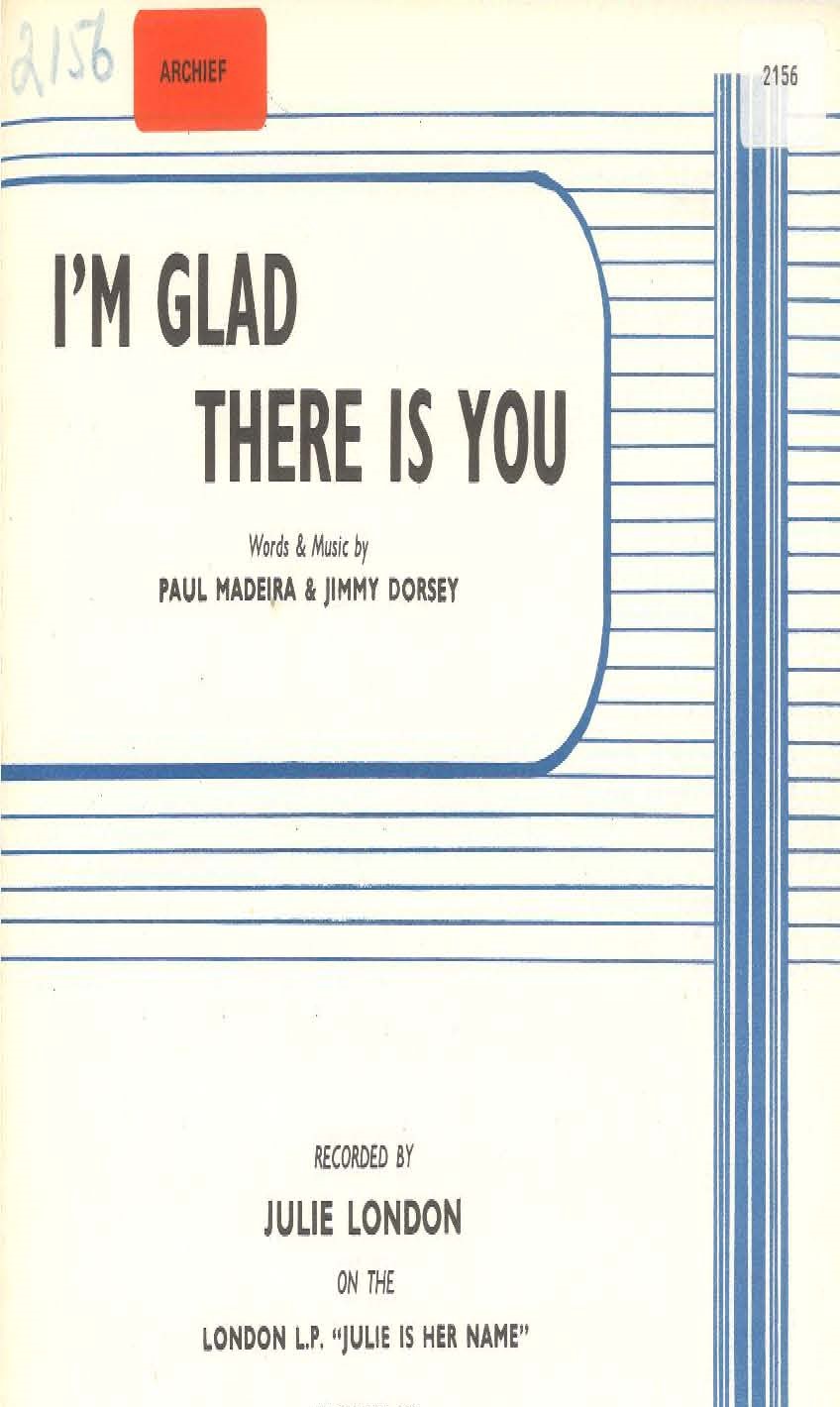 I'm Glad There Is You