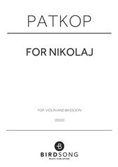 for Nikolaj