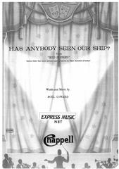 Has Anybody Seen Our Ship
