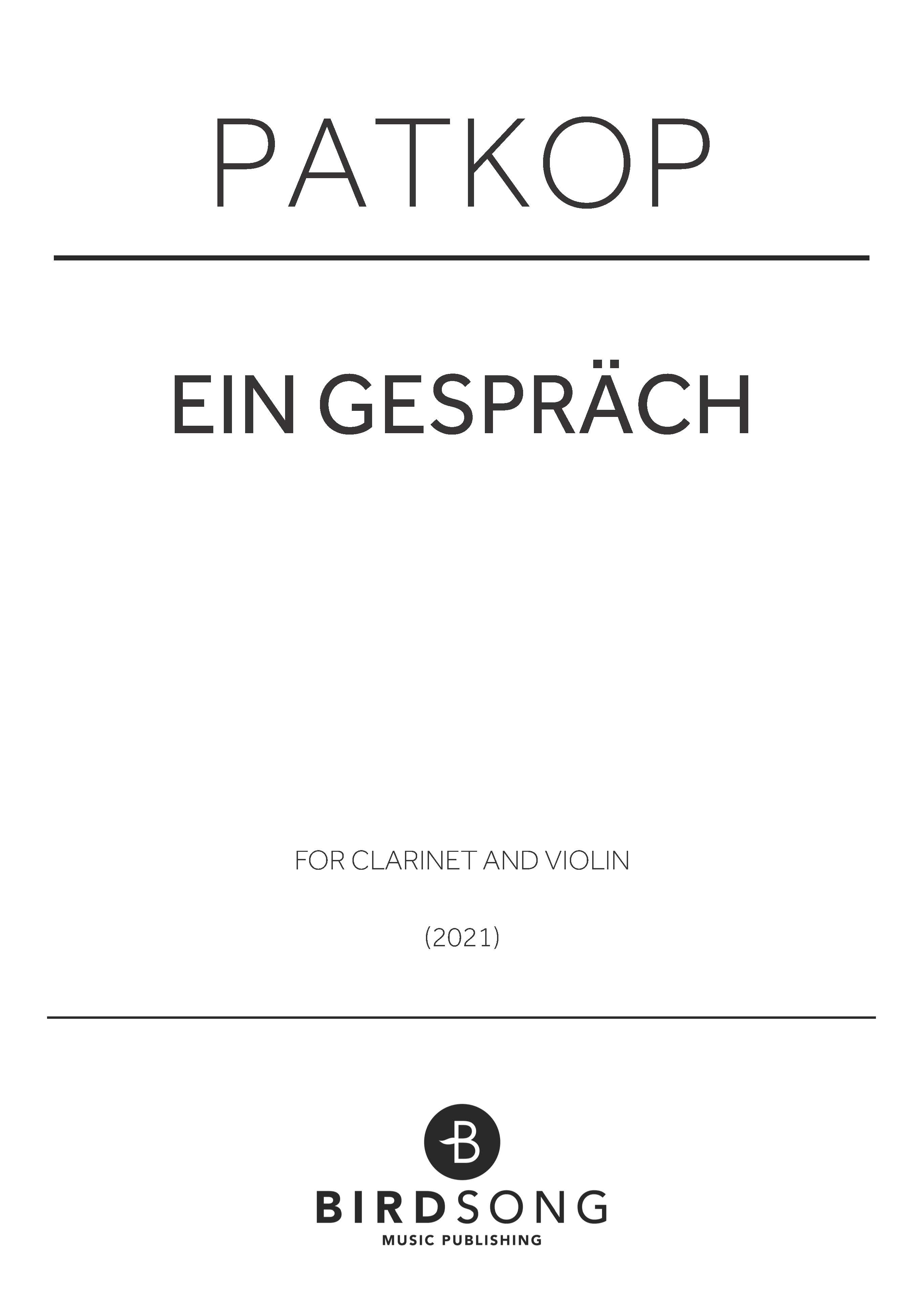 ein Gespräch