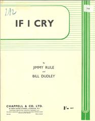 If I Cry
