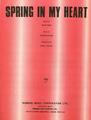 Spring In My Heart Sheet Music