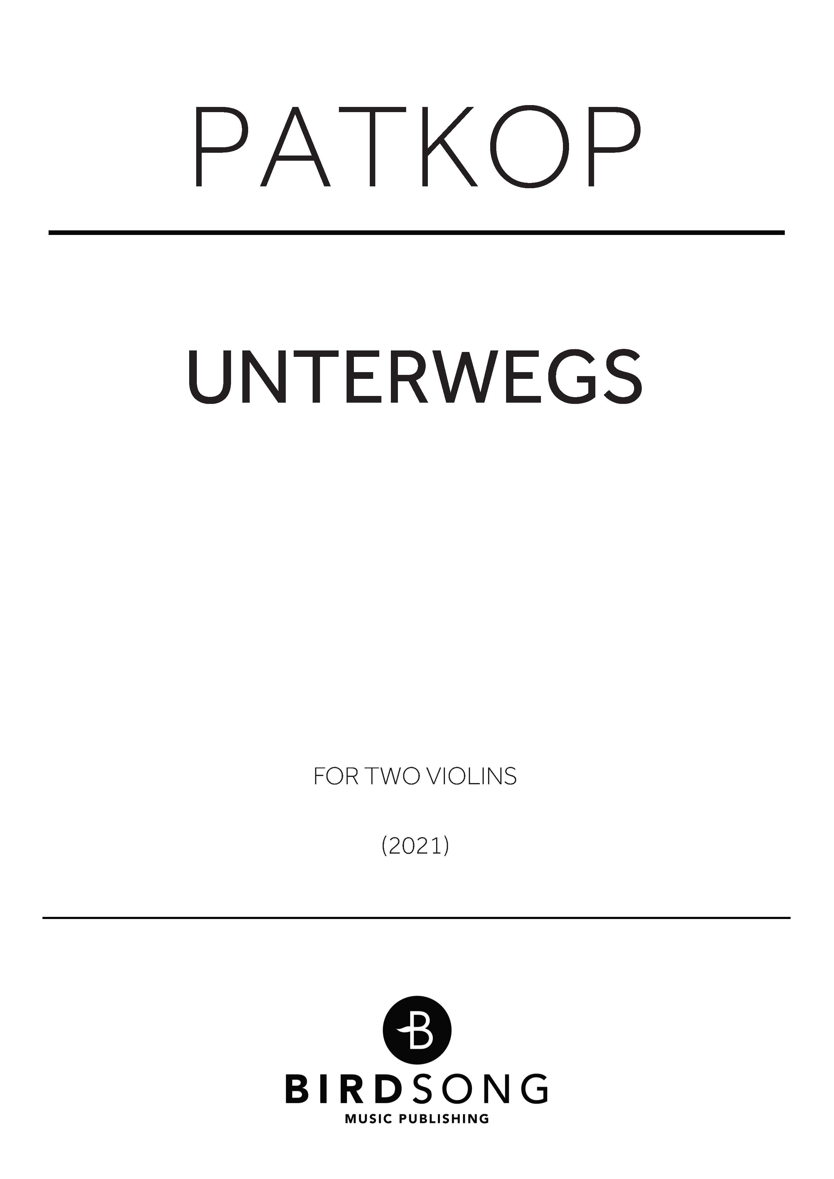 unterwegs