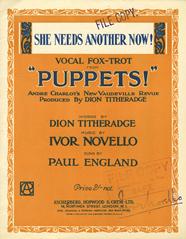 She Needs Another Now (from 'Puppets')
