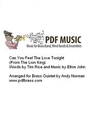 Can You Feel The Love Tonight (from "The Lion King")