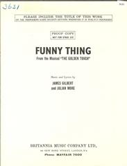 Funny Thing (from 'The Golden Touch')