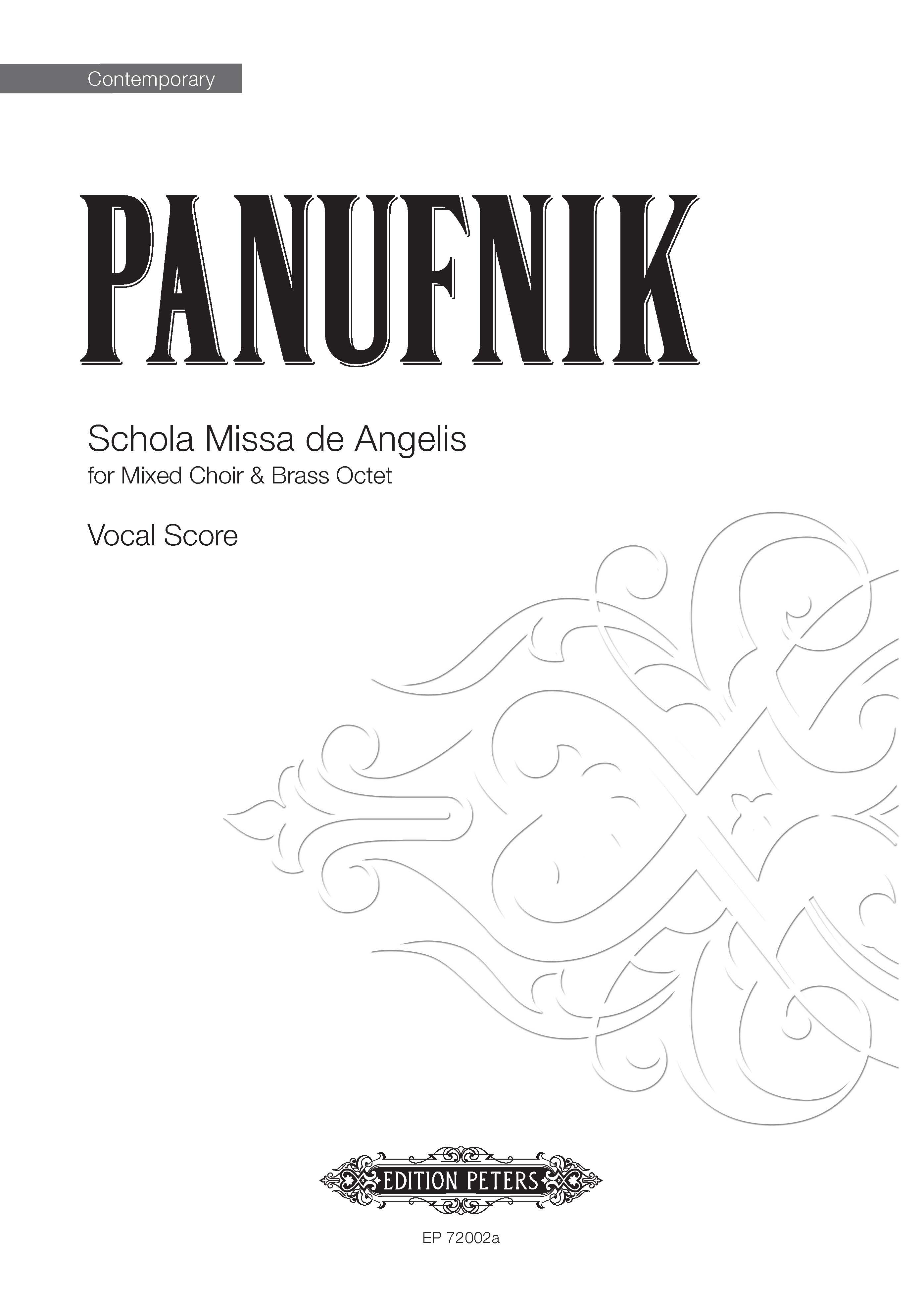 Schola Missa de Angelis (Vocal Score)