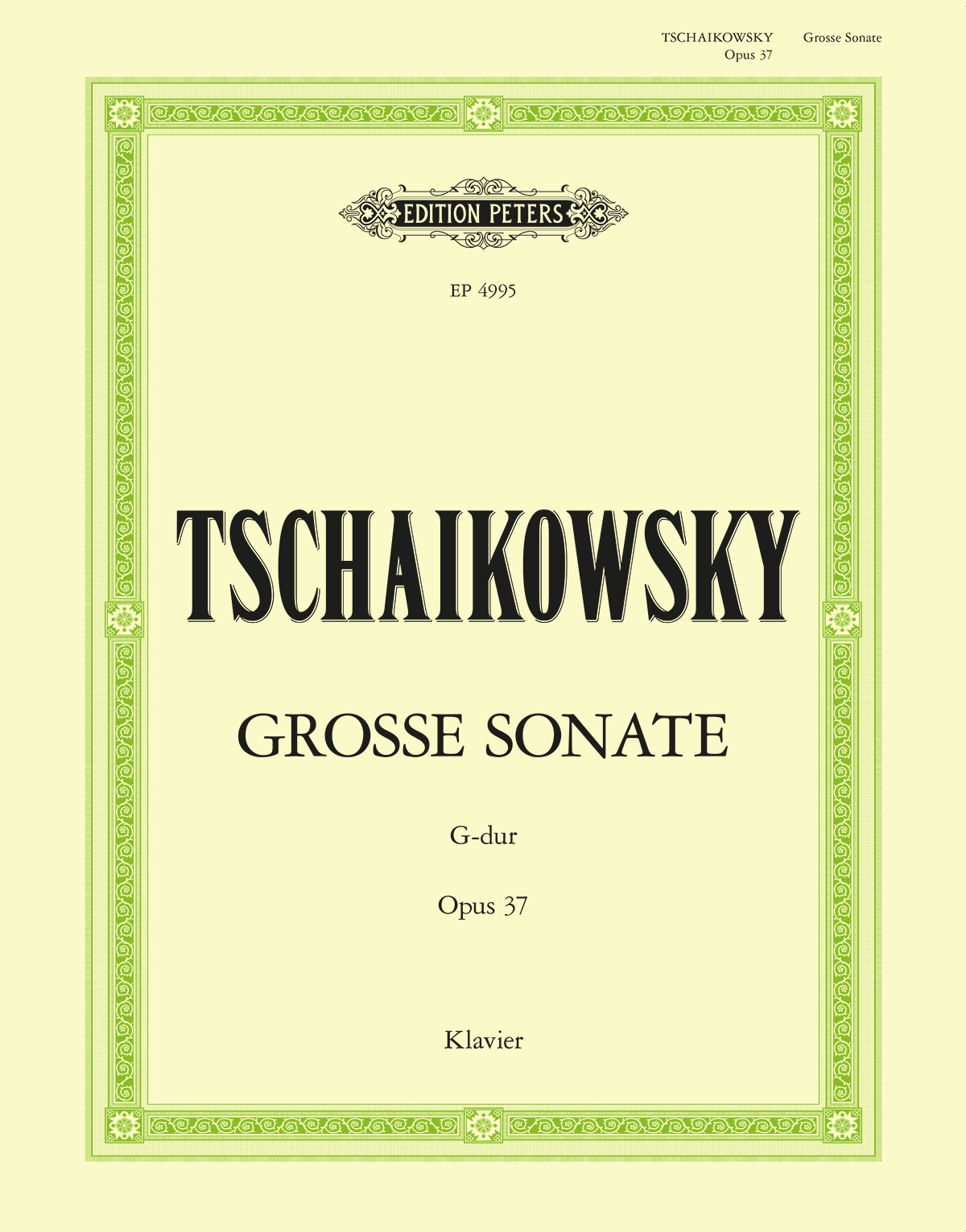 Sonata In G Op.37 (Grand Sonata)
