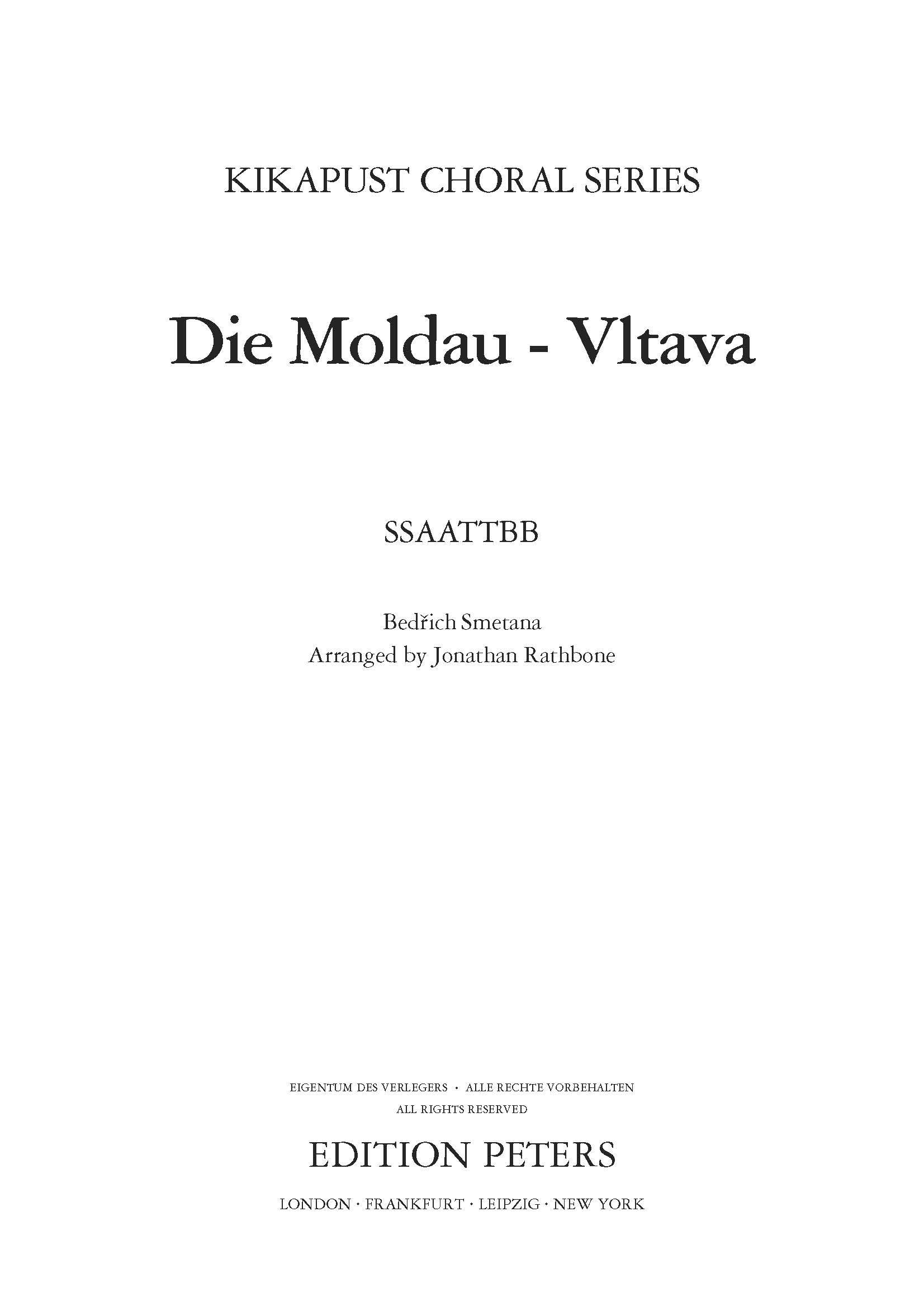 Die Moldau - Vltava