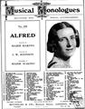 Alfred (Our Alfred) Sheet Music