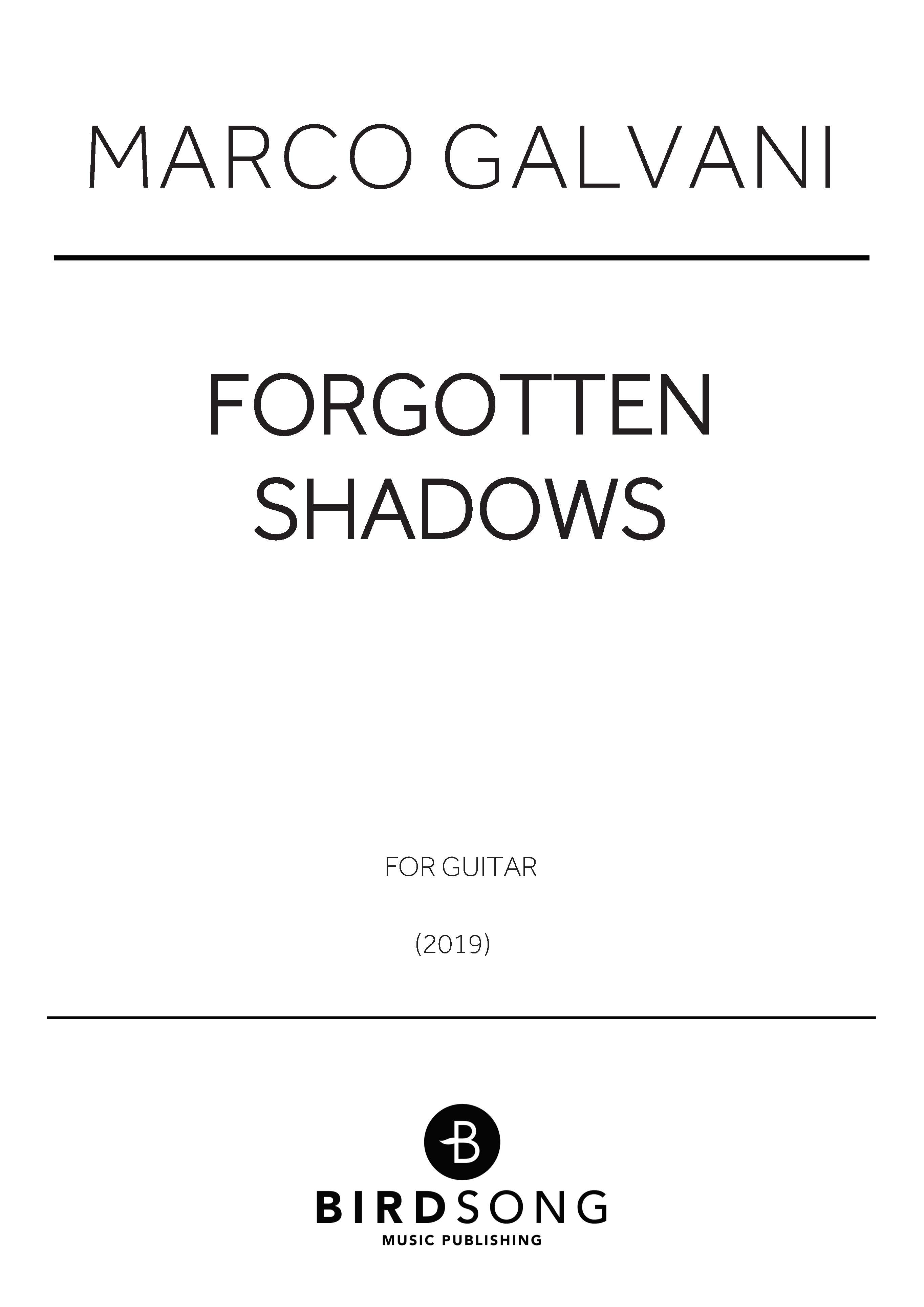 Forgotten Shadows