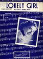 Lonely Girl (Mindy Carson) Sheet Music
