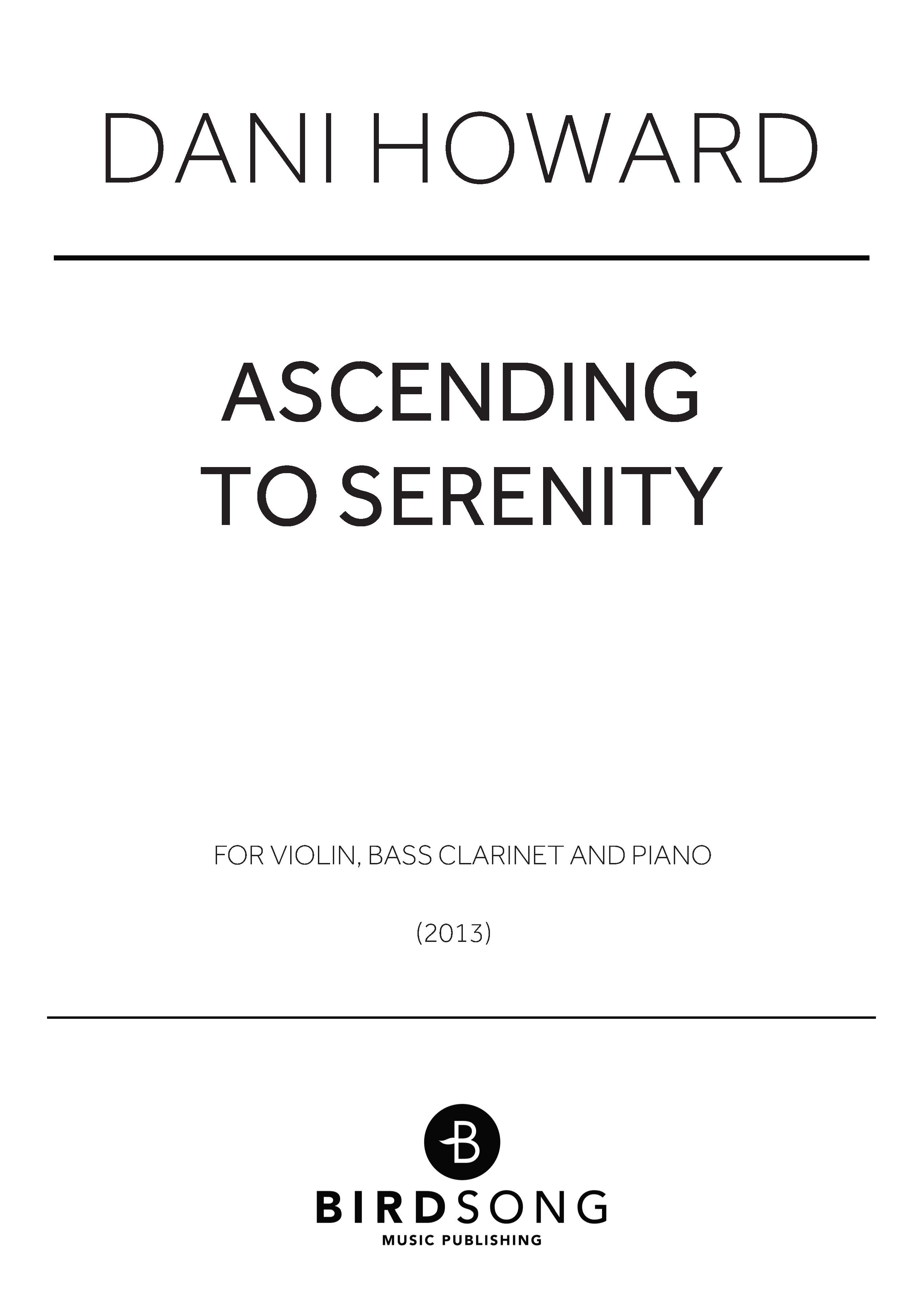 Ascending to Serenity