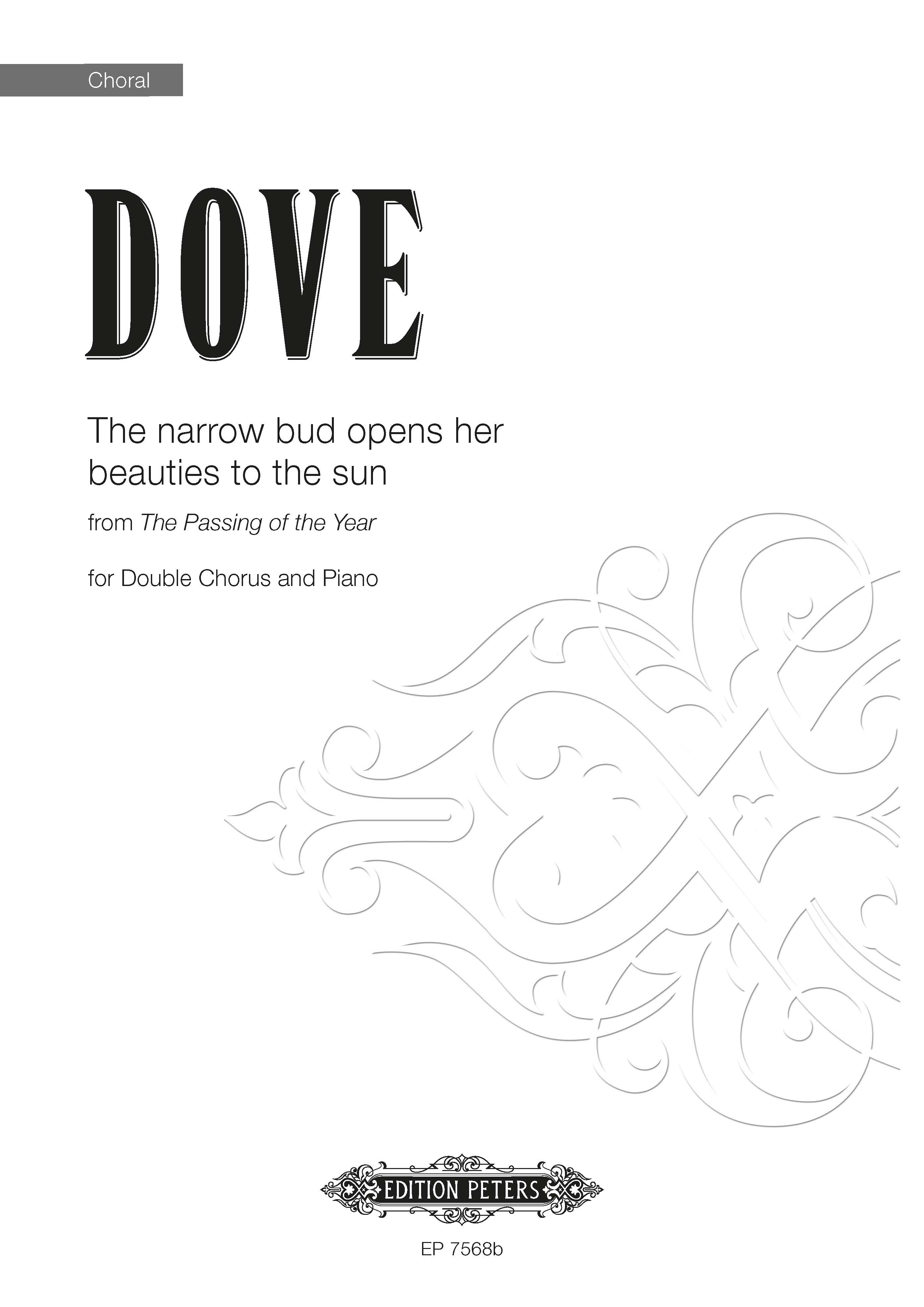 The narrow bud opens her beauties to the sun (No. 2 from The Passing of the Year)