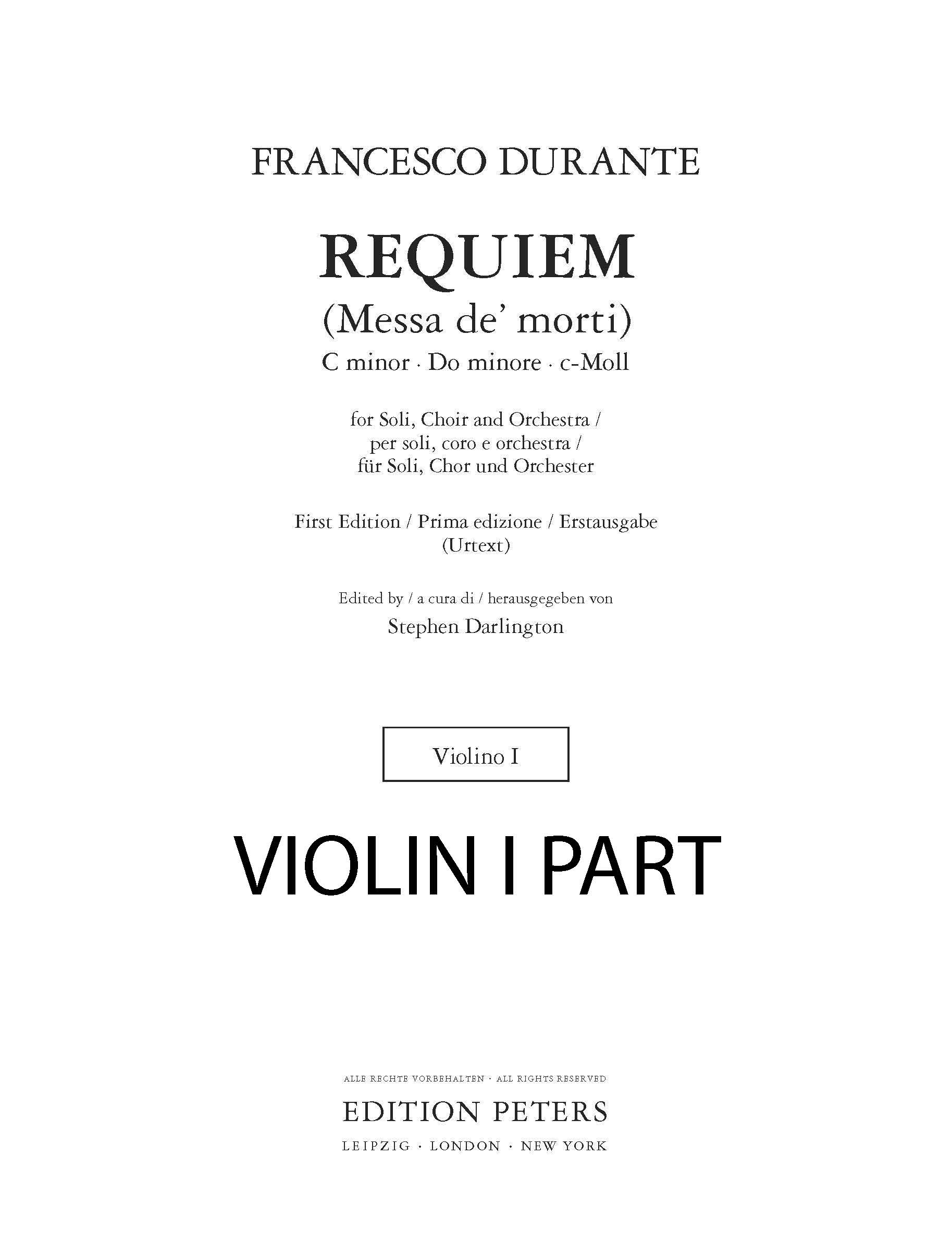 Requiem (Messa de' morti)