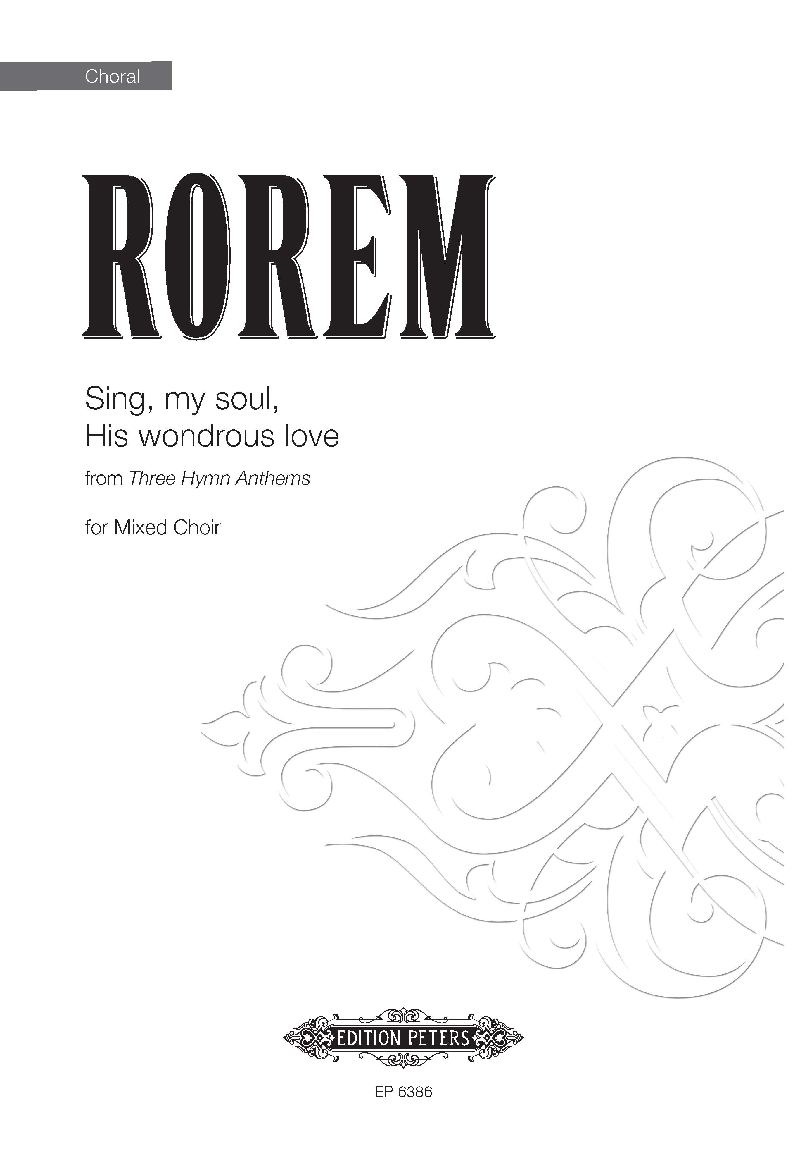 Sing, My Soul, His Wondrous Love