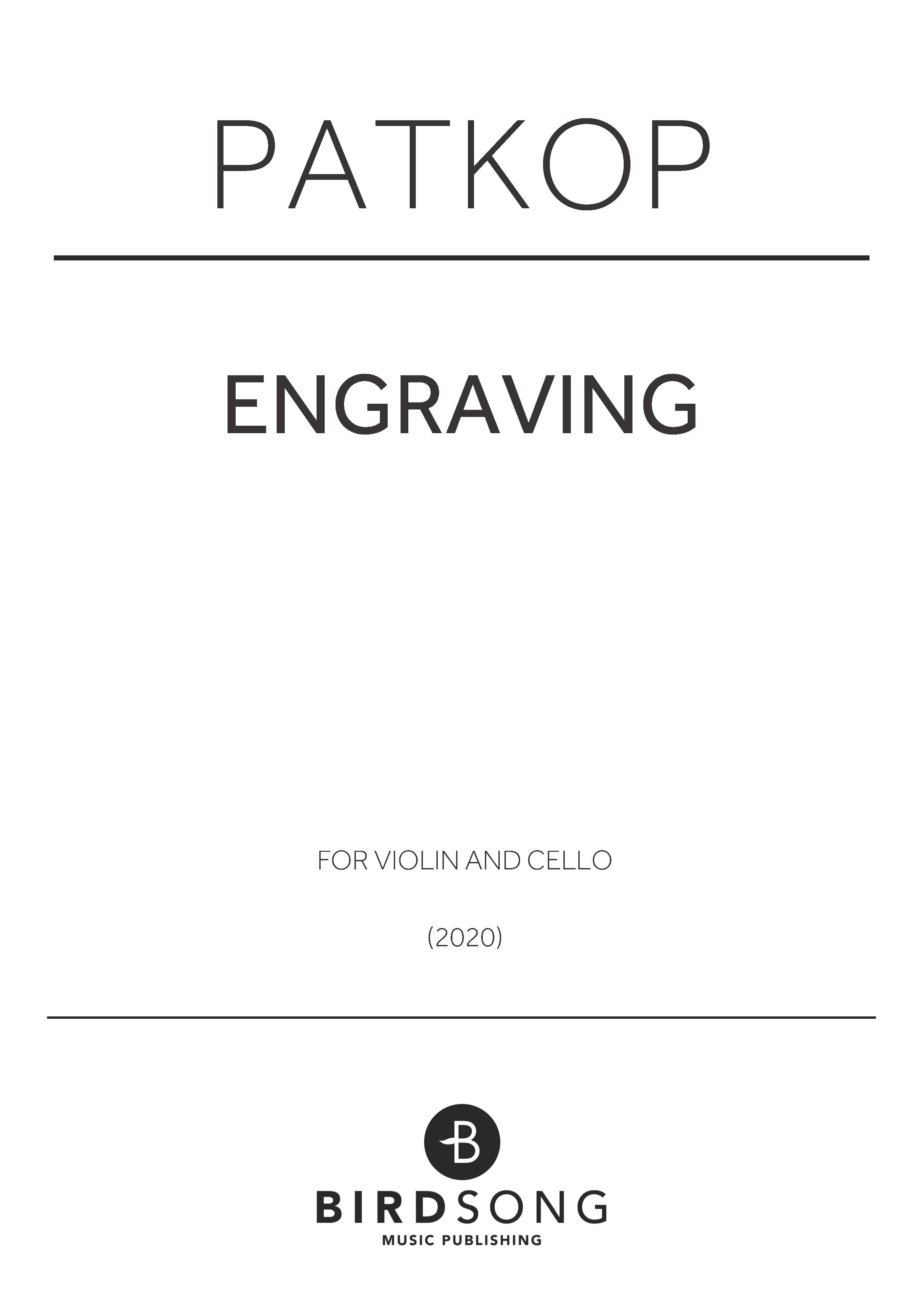 engraving
