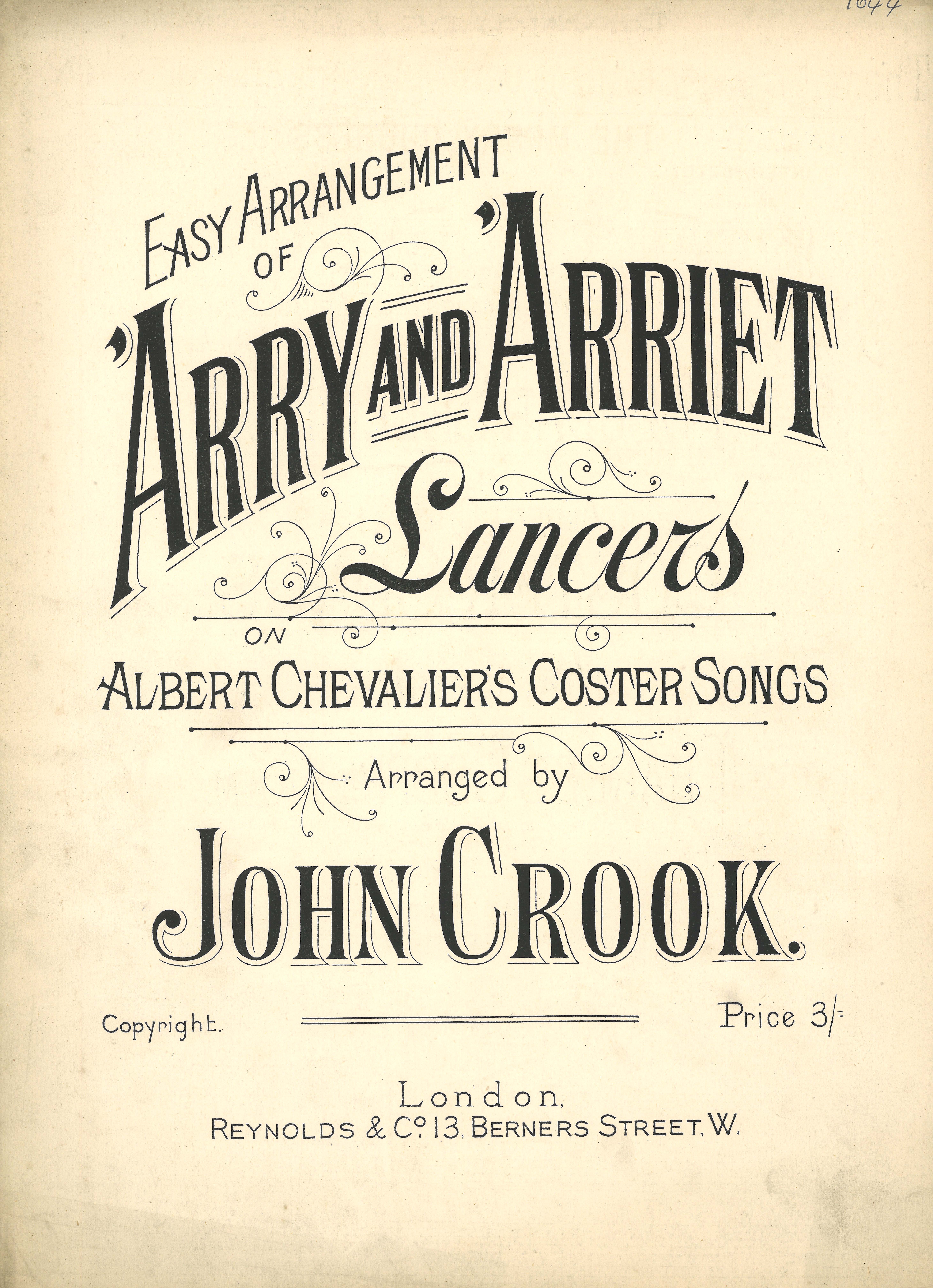'Arry And 'Arriet Lancers