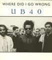 Where Did I Go Wrong (UB40) Bladmuziek