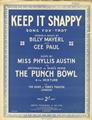 Keep It Snappy Sheet Music