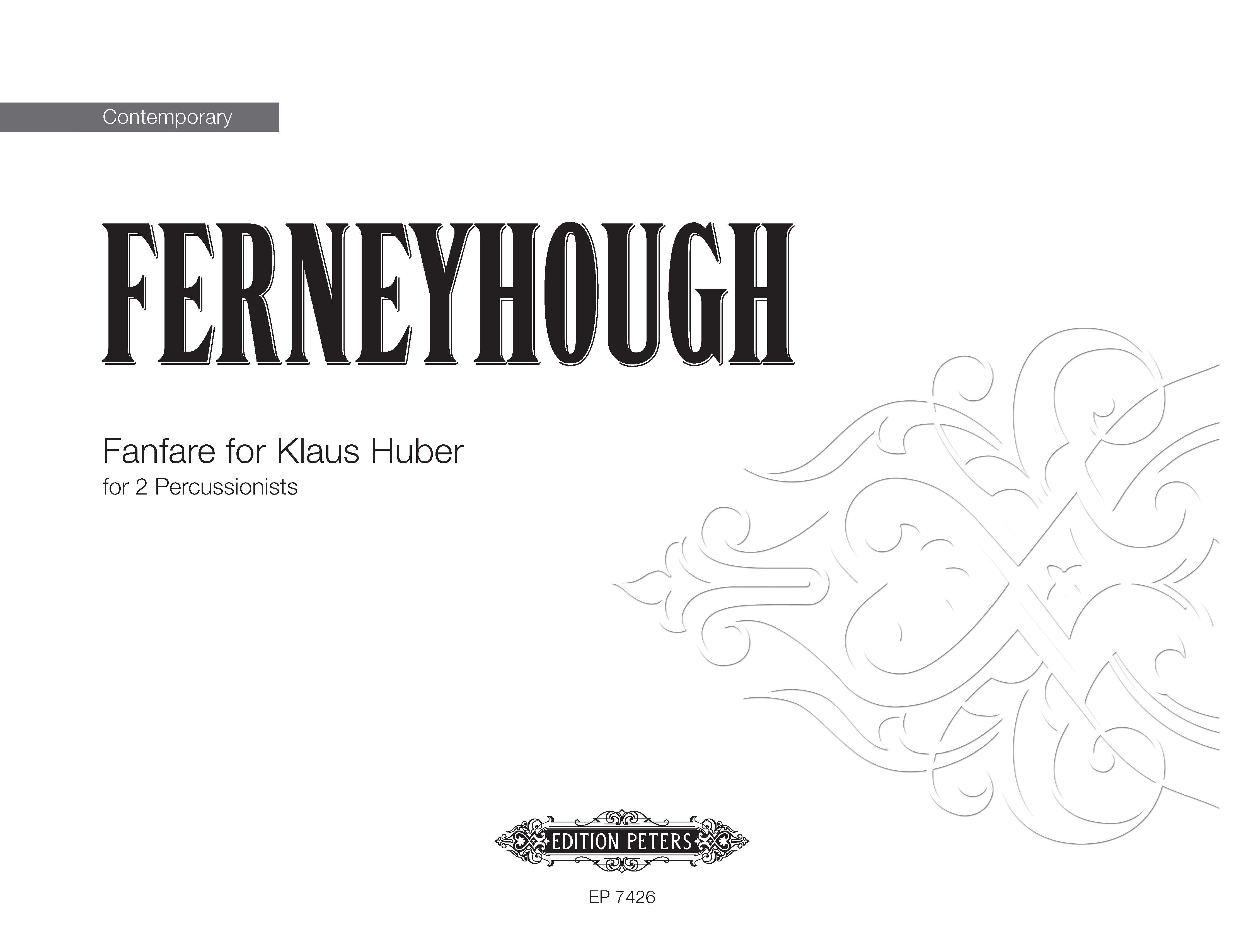 Fanfare For Klaus Huber