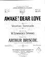 Awake! Dear Love Sheet Music
