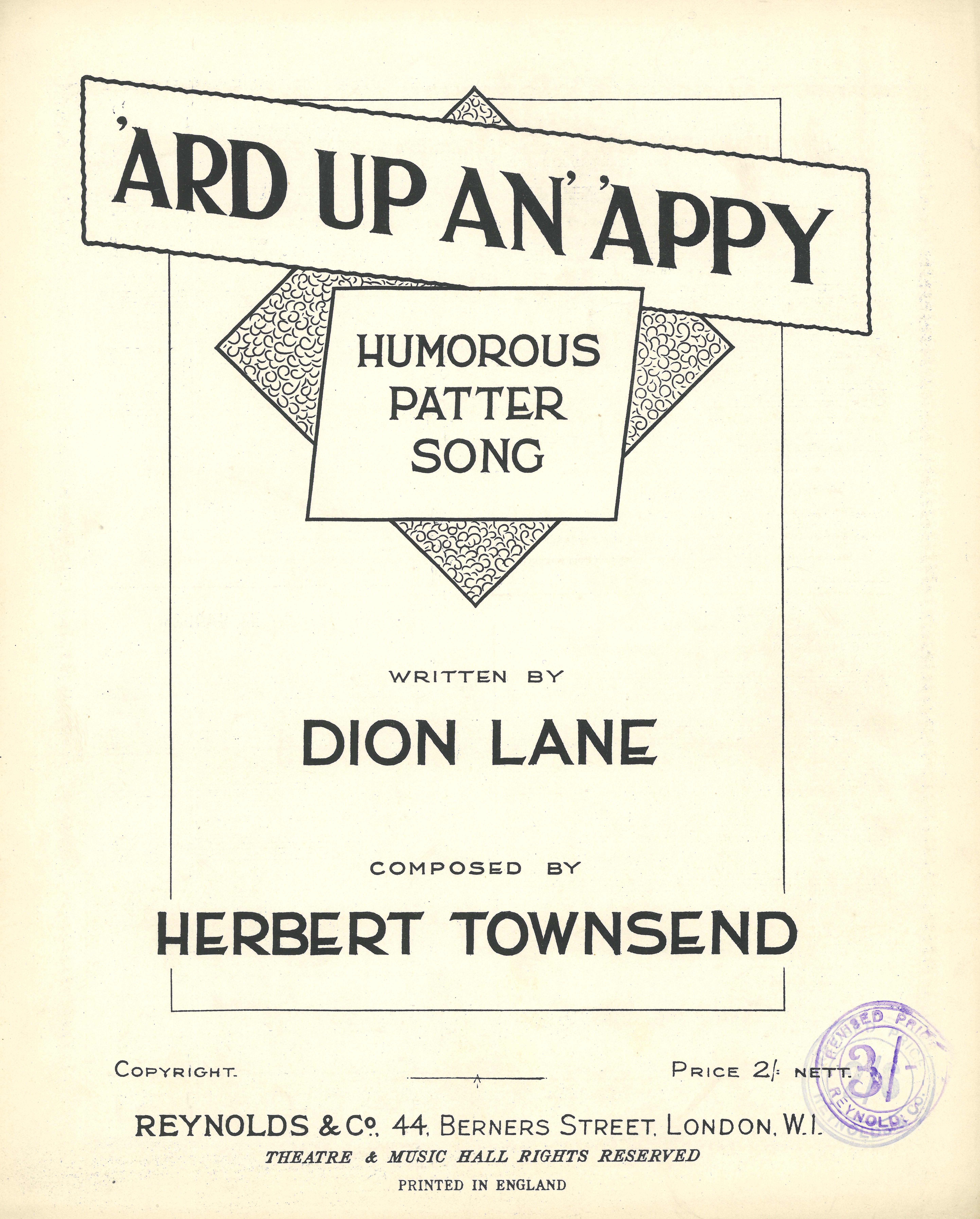 'Ard Up An' 'Appy