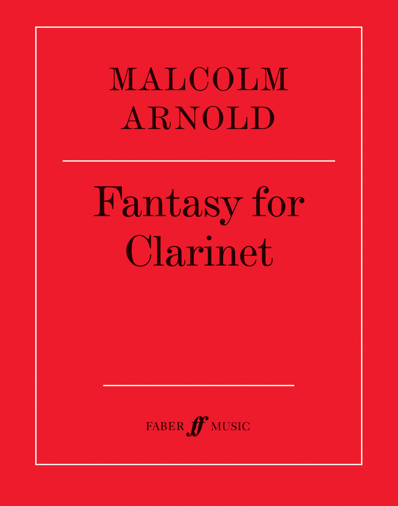 Fantasy for B Flat Clarinet, Op.87
