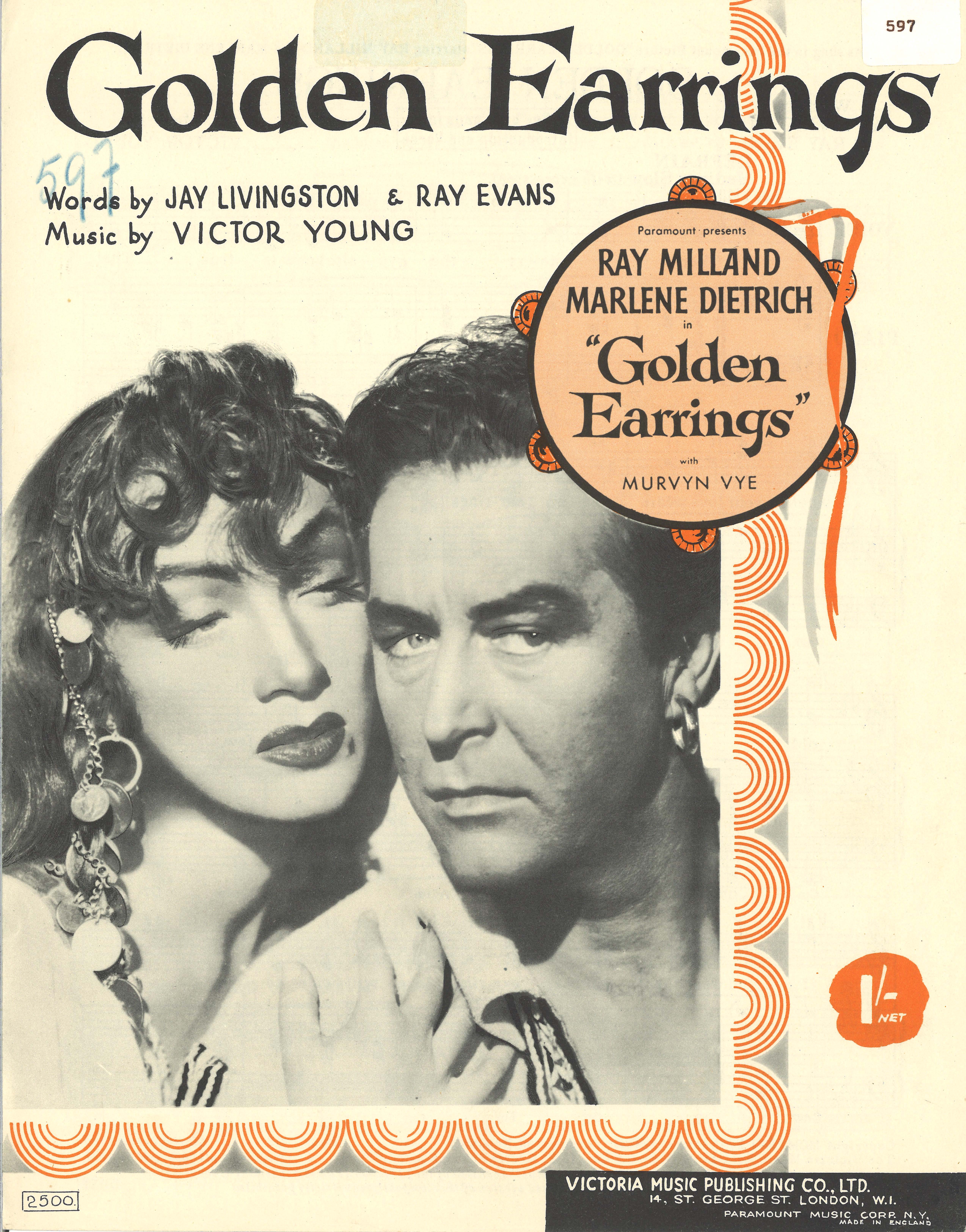 Golden Earrings (from 'Golden Earrings')