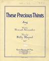 These Precious Things