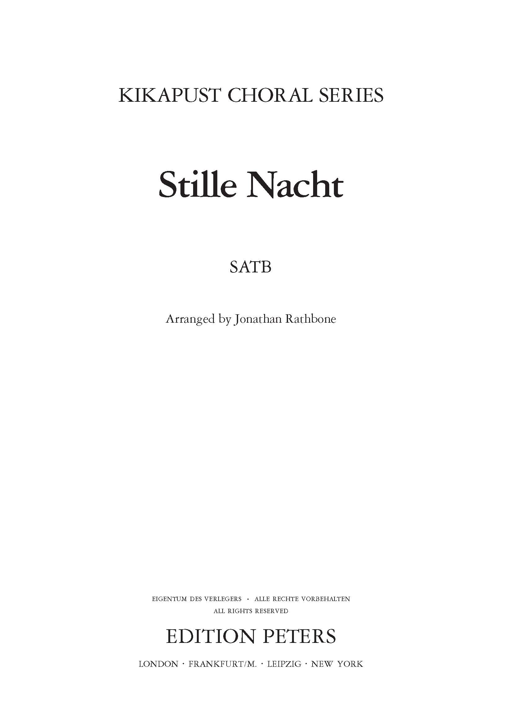 Stille Nacht