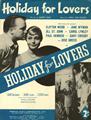 Holiday For Lovers Bladmuziek