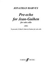 Pre-Echo for Jean-Guihen