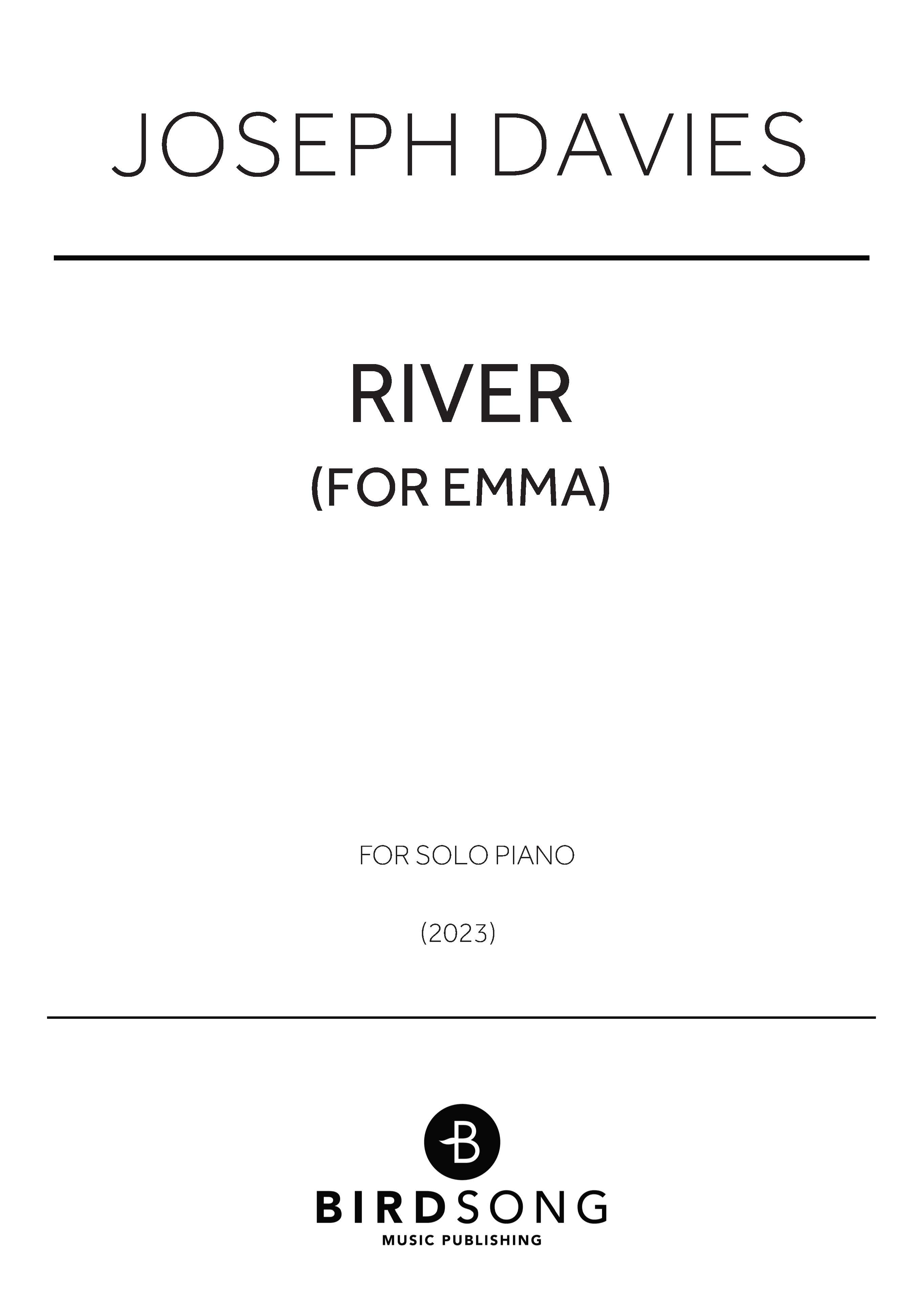 River (for Emma)