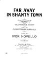 Far Away In A Shanty Town (from Glamorous Night) Sheet Music