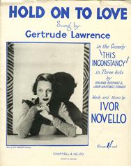 Hold On To Love (from 'This Inconstancy')