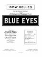 Bow Belles (from Blue Eyes) Sheet Music