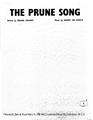 The Prune Song Sheet Music