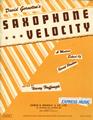 Saxophone Velocity Partituras