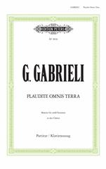 Plaudite omnis terra