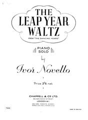 The Leap Year Waltz (from 'The Dancing Years')