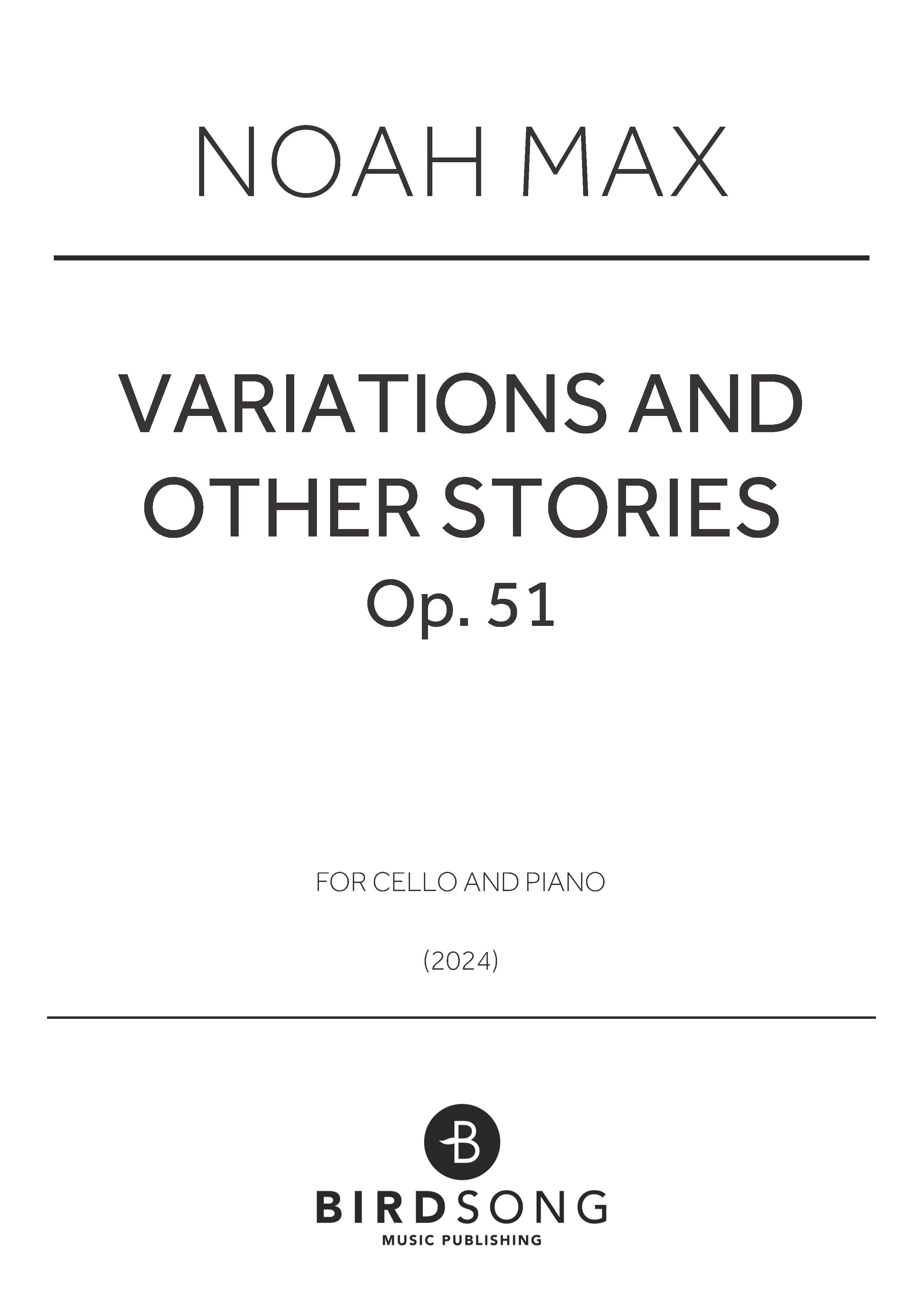 Variations and Other Stories