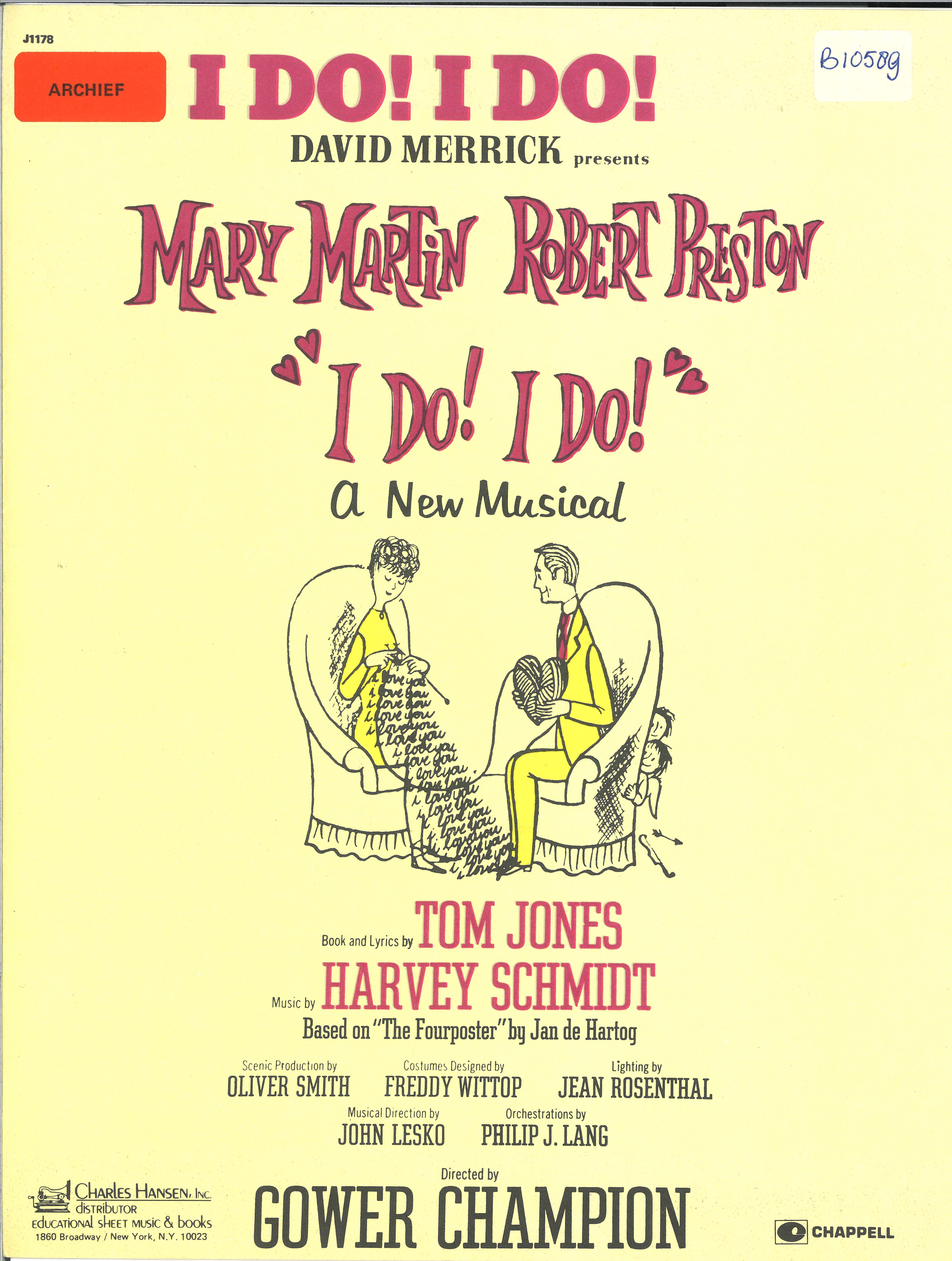 I Do, I Do (from 'I Do, I Do')