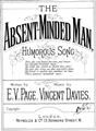 The Absent-Minded Man Bladmuziek